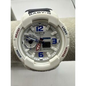 Casio Baby-G BGA-230SC 5508 New‎ Battery World Time 42MM 7.5" Blue Band